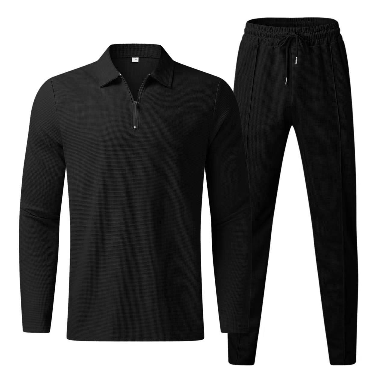 Monaco Set | V-Neck Polo + FREE Trousers