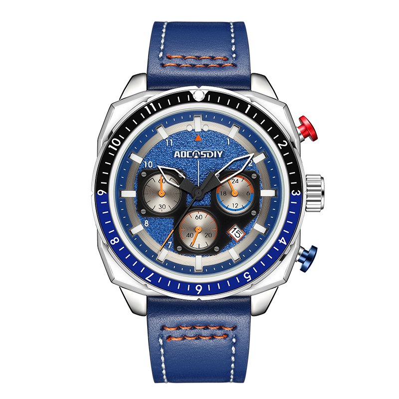 Luxury Waterproof Chronograph Sport Quartz Watch