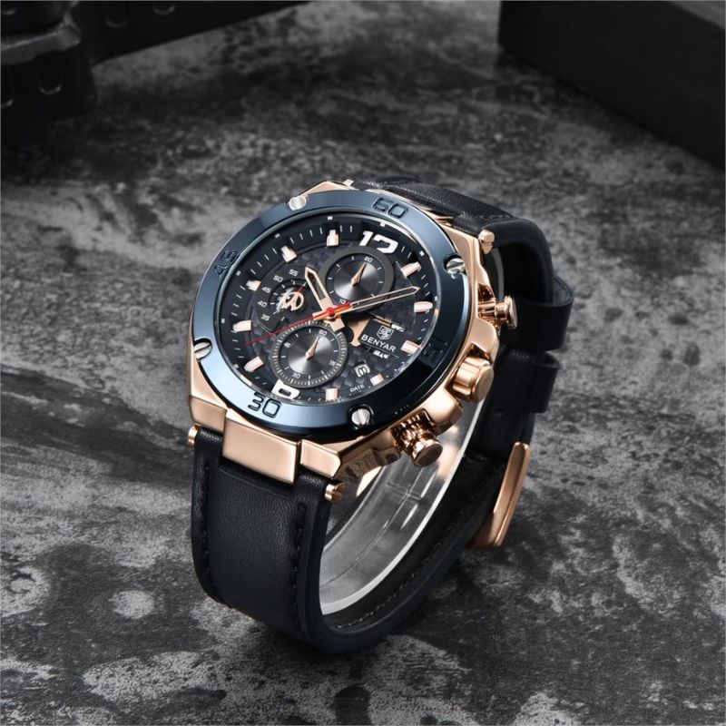 Quartz Multifunction Sport Chronograph Watch