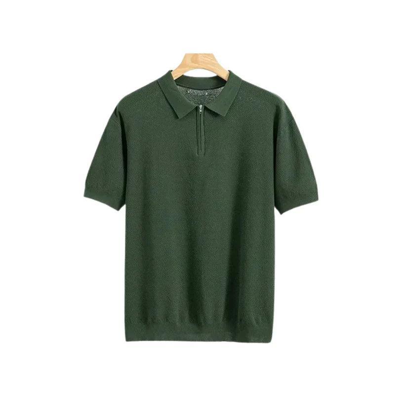 Devon Zip Up Polo