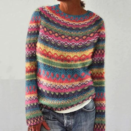 Emma™ - Cozy Retro Knit Jumper