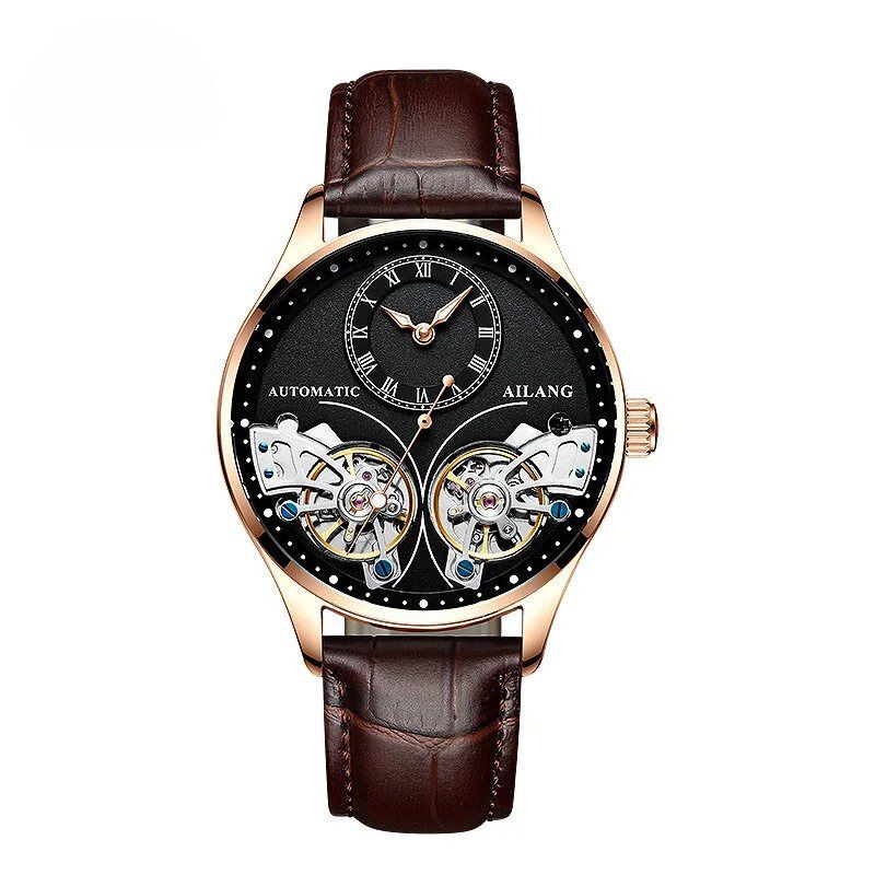 Double Tourbillon Luminous Mechanical Watch