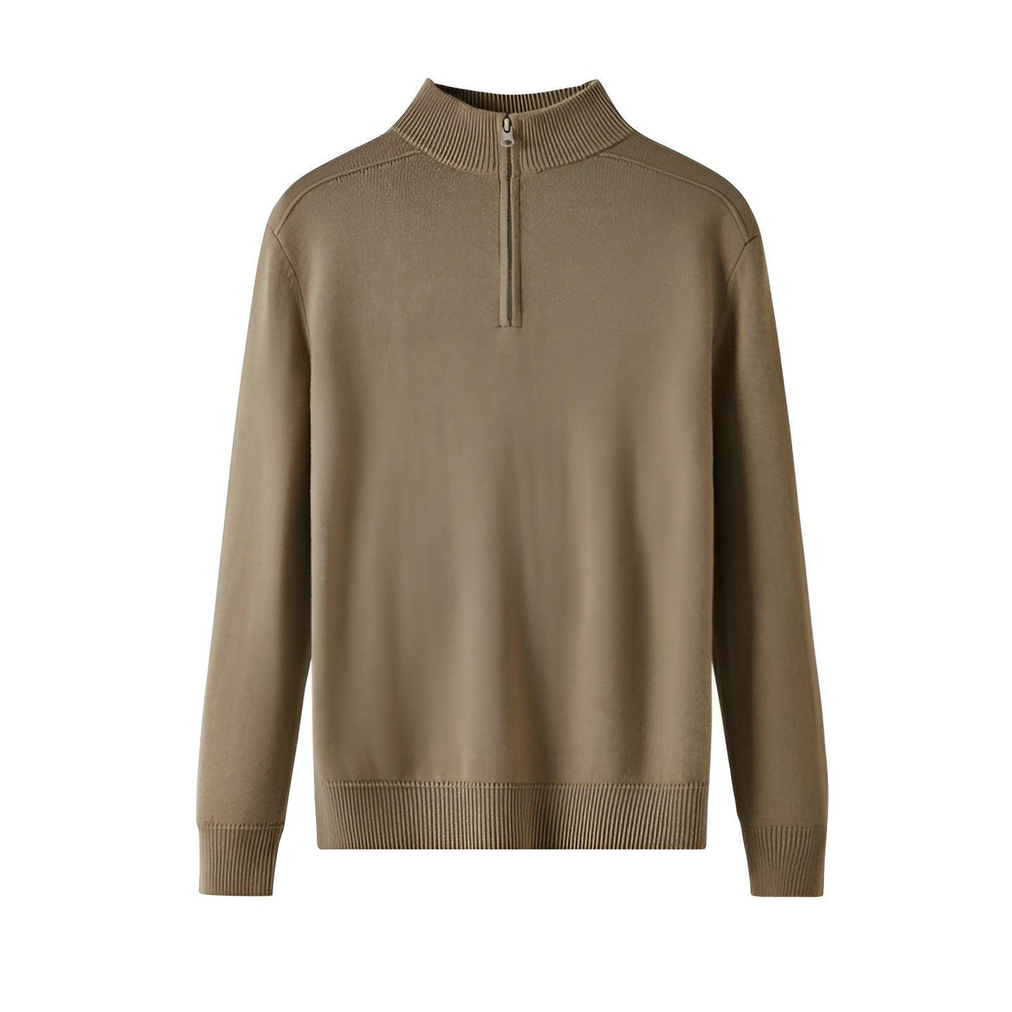 The Beaumont Merino Wool Zip-Up