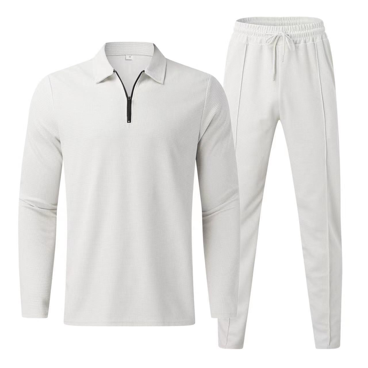 Monaco Set | V-Neck Polo + FREE Trousers