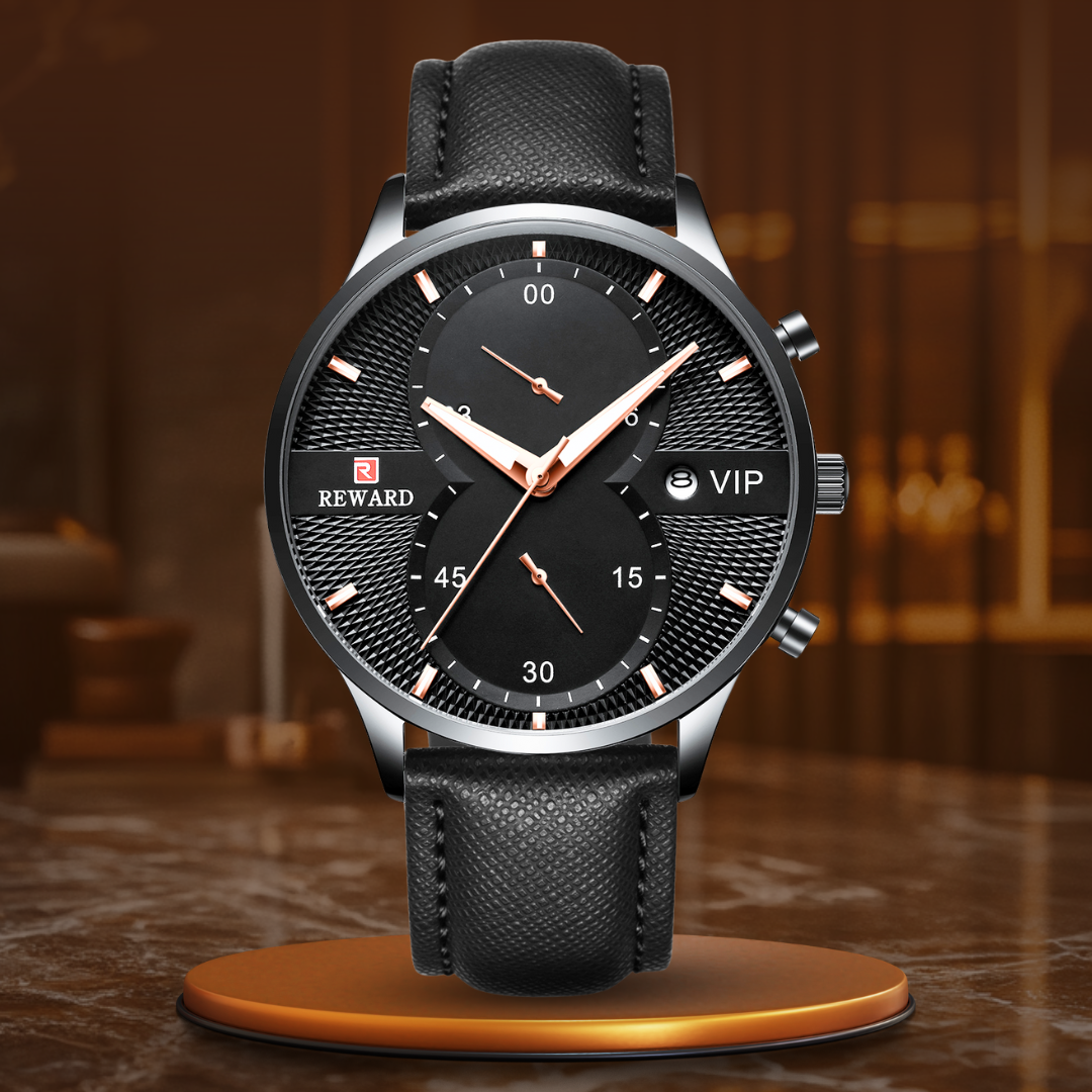 Luxury Chronograph Waterproof Quartz Watch