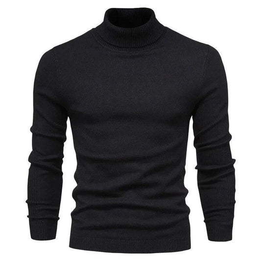 Carlton Piqué High Neck Sweater