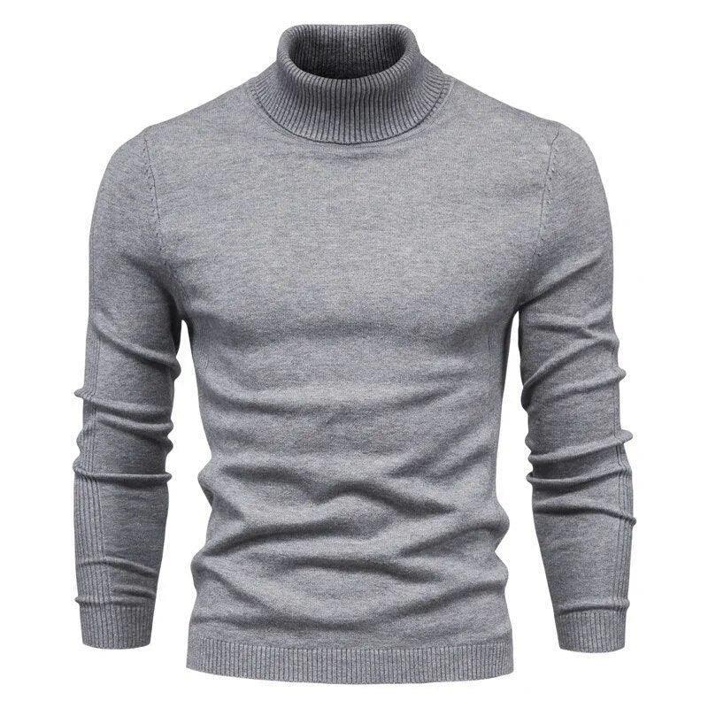 Carlton Piqué High Neck Sweater