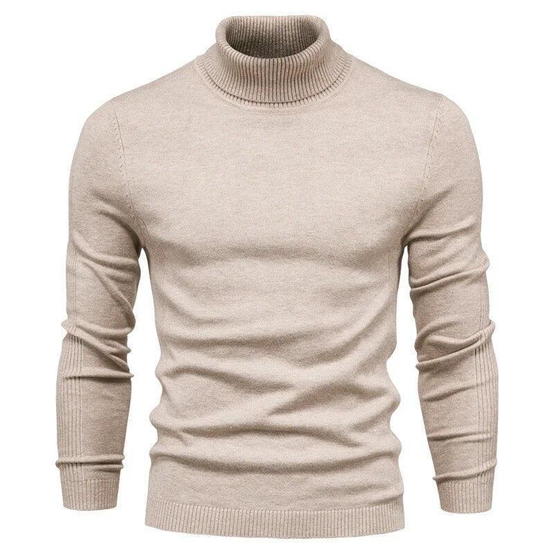 Carlton Piqué High Neck Sweater