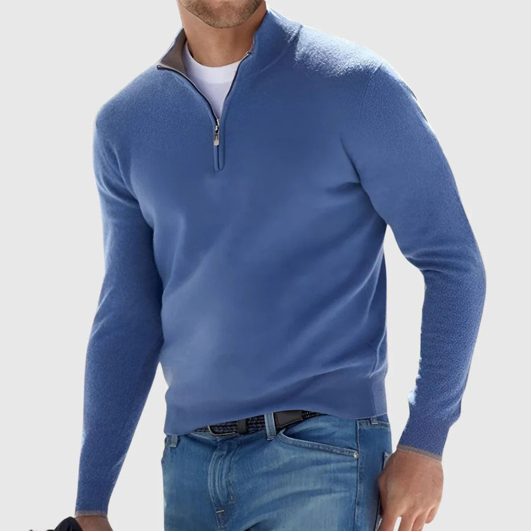 FELIX - ZIP-UP JUMPER FOR MEN