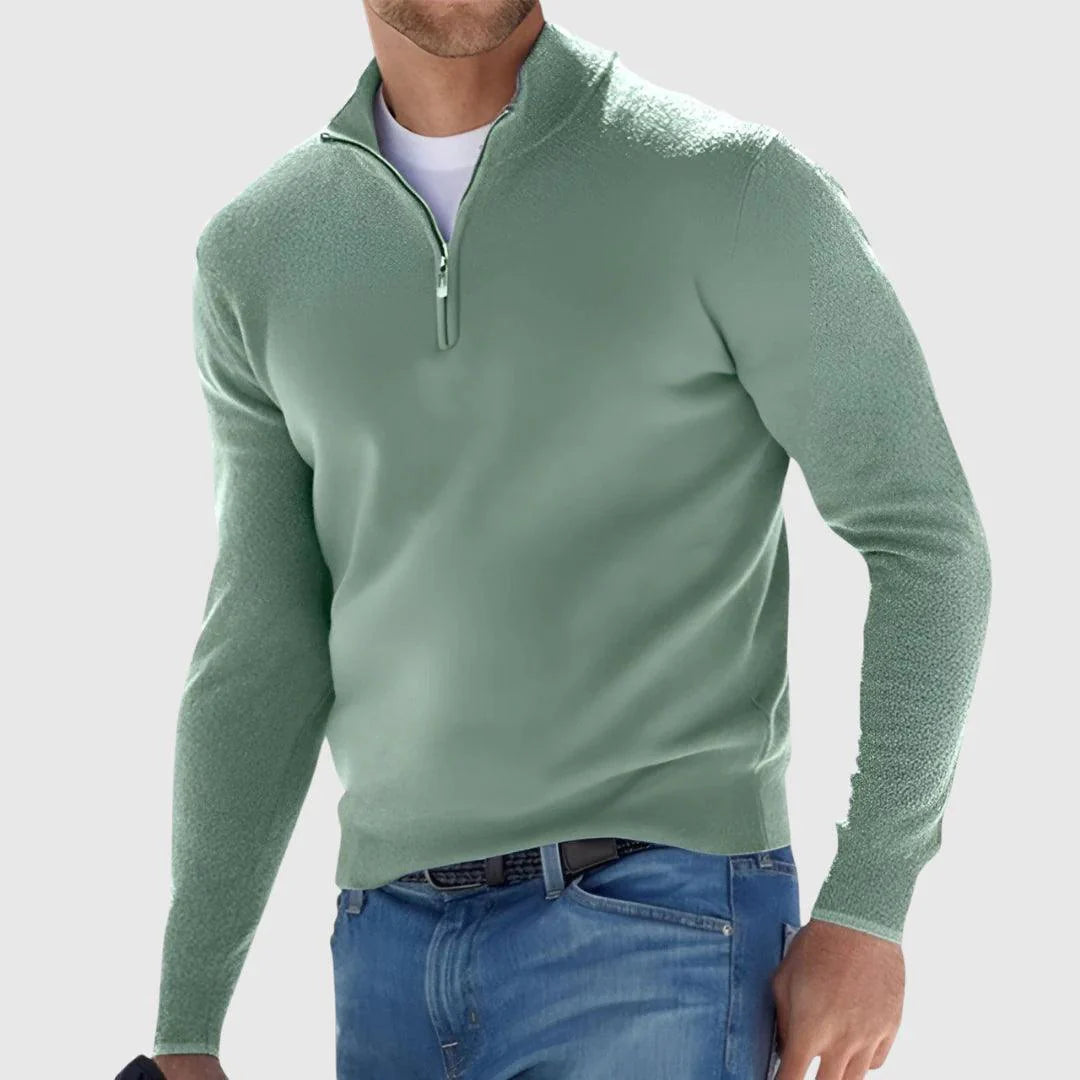 FELIX - ZIP-UP JUMPER FOR MEN