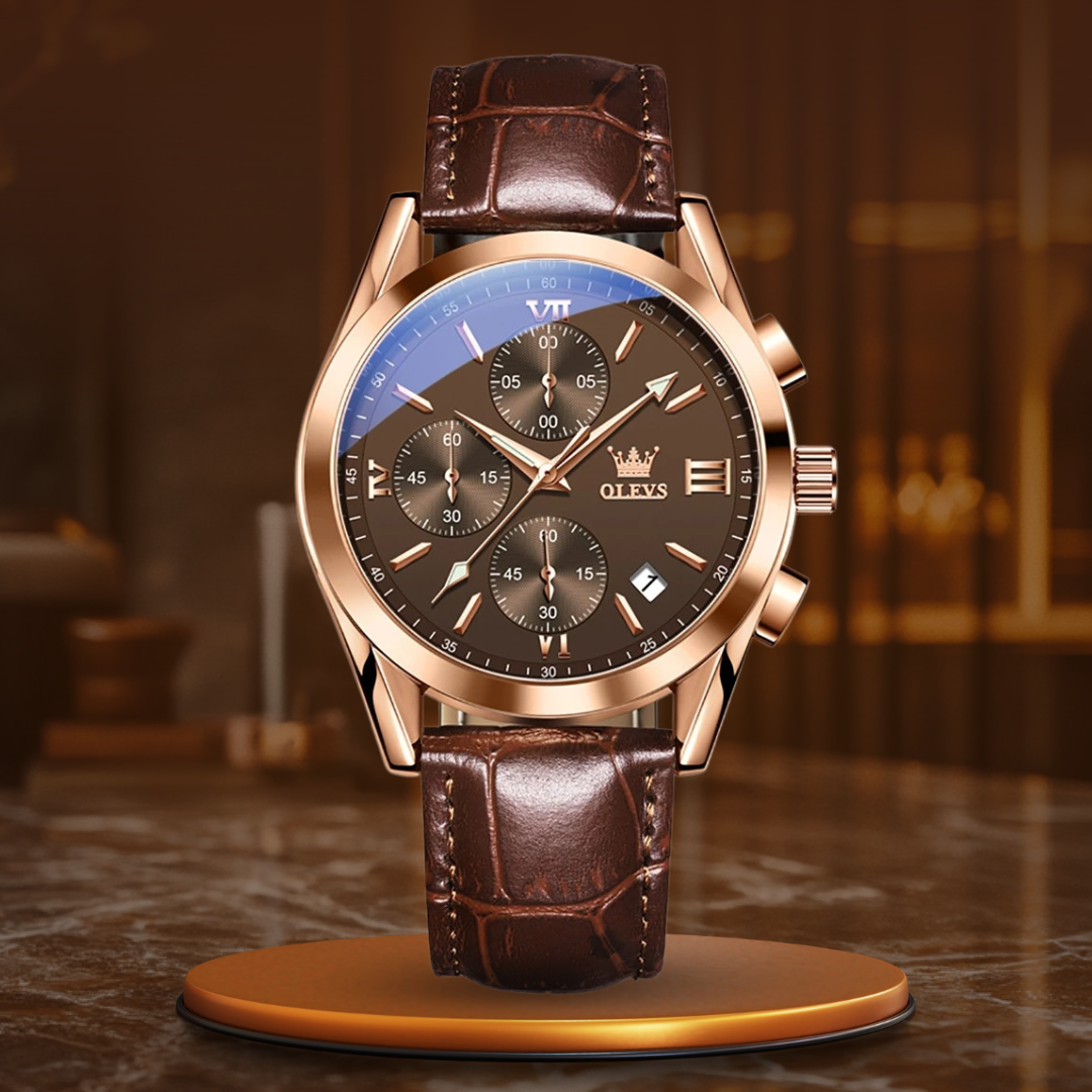 Quartz Luminous Chronograph Watch