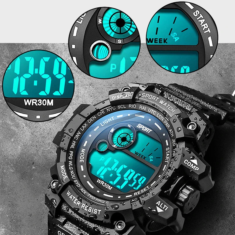 Lumineous Waterproof Military Sports Watch