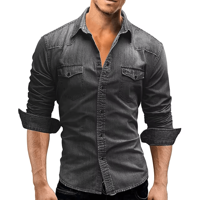 David™ - Retro Denim Shirt