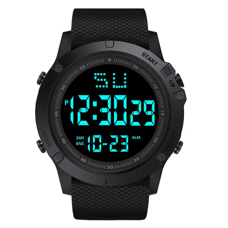 Rugged LED Digital Military Sports Watch