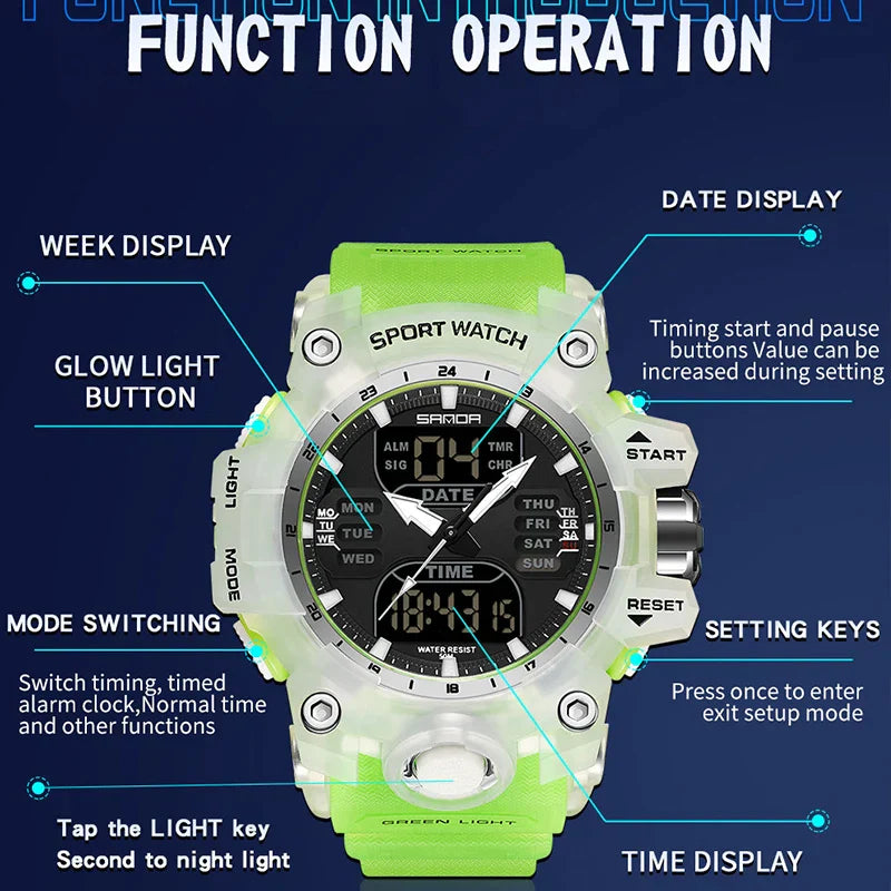 Premium Outdoor Military Sports Watch