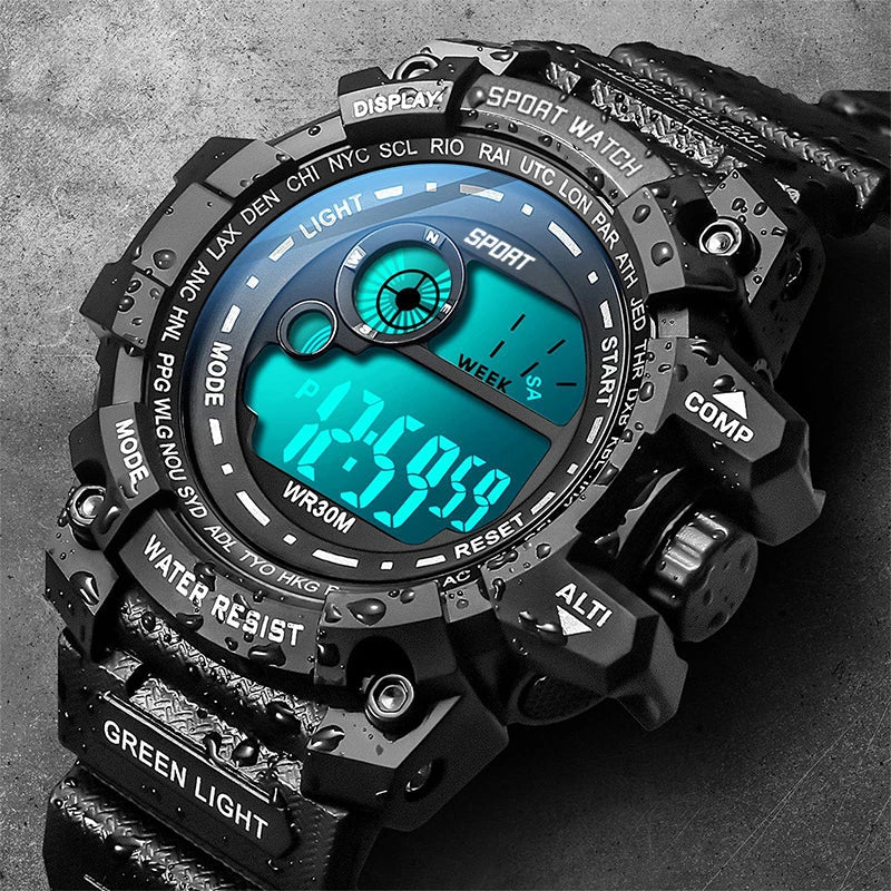 Lumineous Waterproof Military Sports Watch