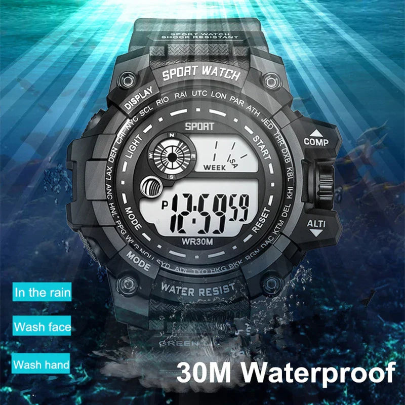 Lumineous Waterproof Military Sports Watch