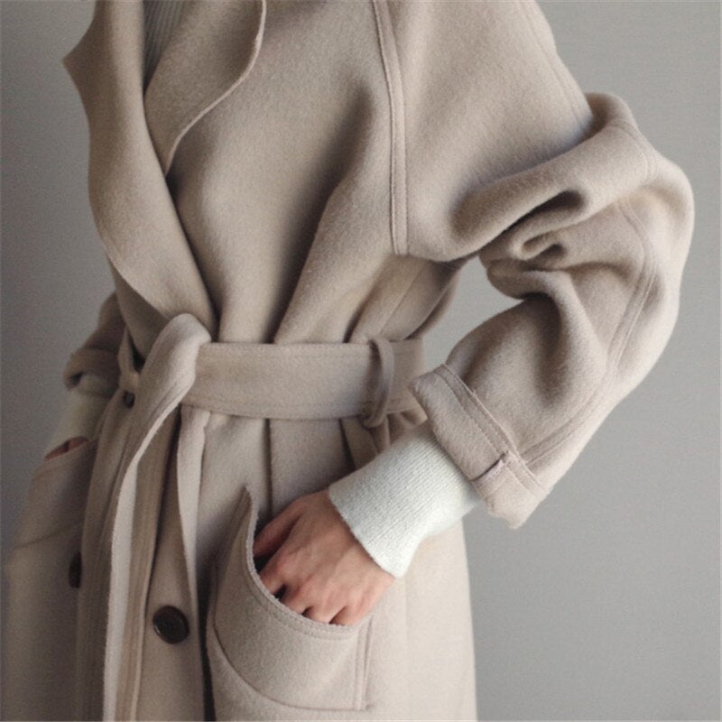 LYRA - WOMEN'S WOOL TRENCH