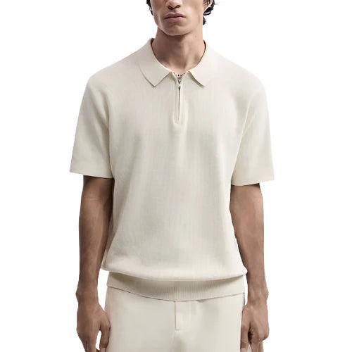 Devon Zip Up Polo