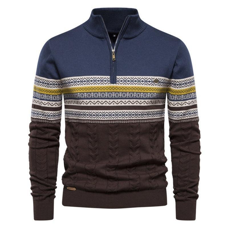 Aiopeson Nordic Half-Zip Sweater