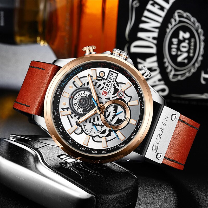 Multifunction Quartz Calendar Watch