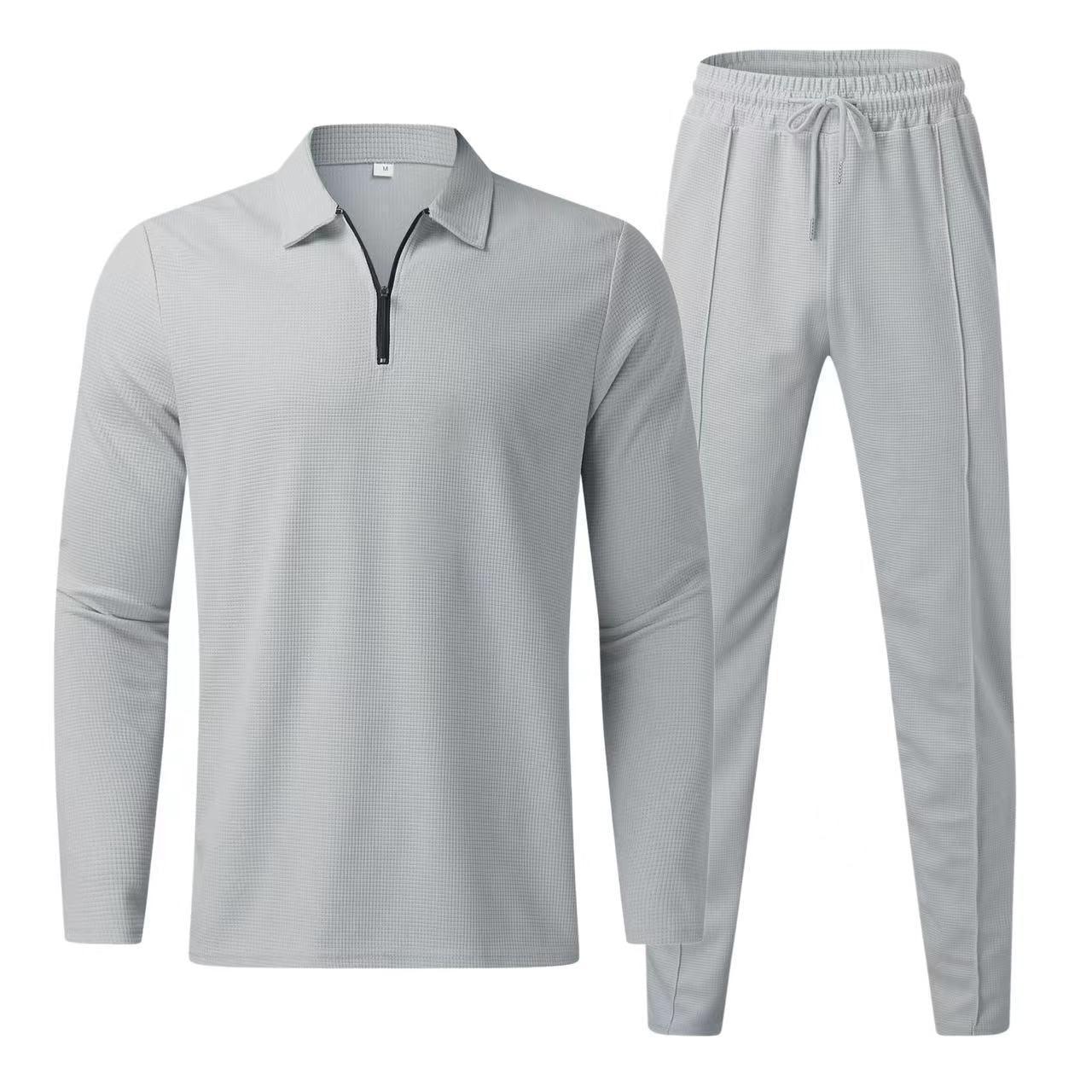 Monaco Set | V-Neck Polo + FREE Trousers