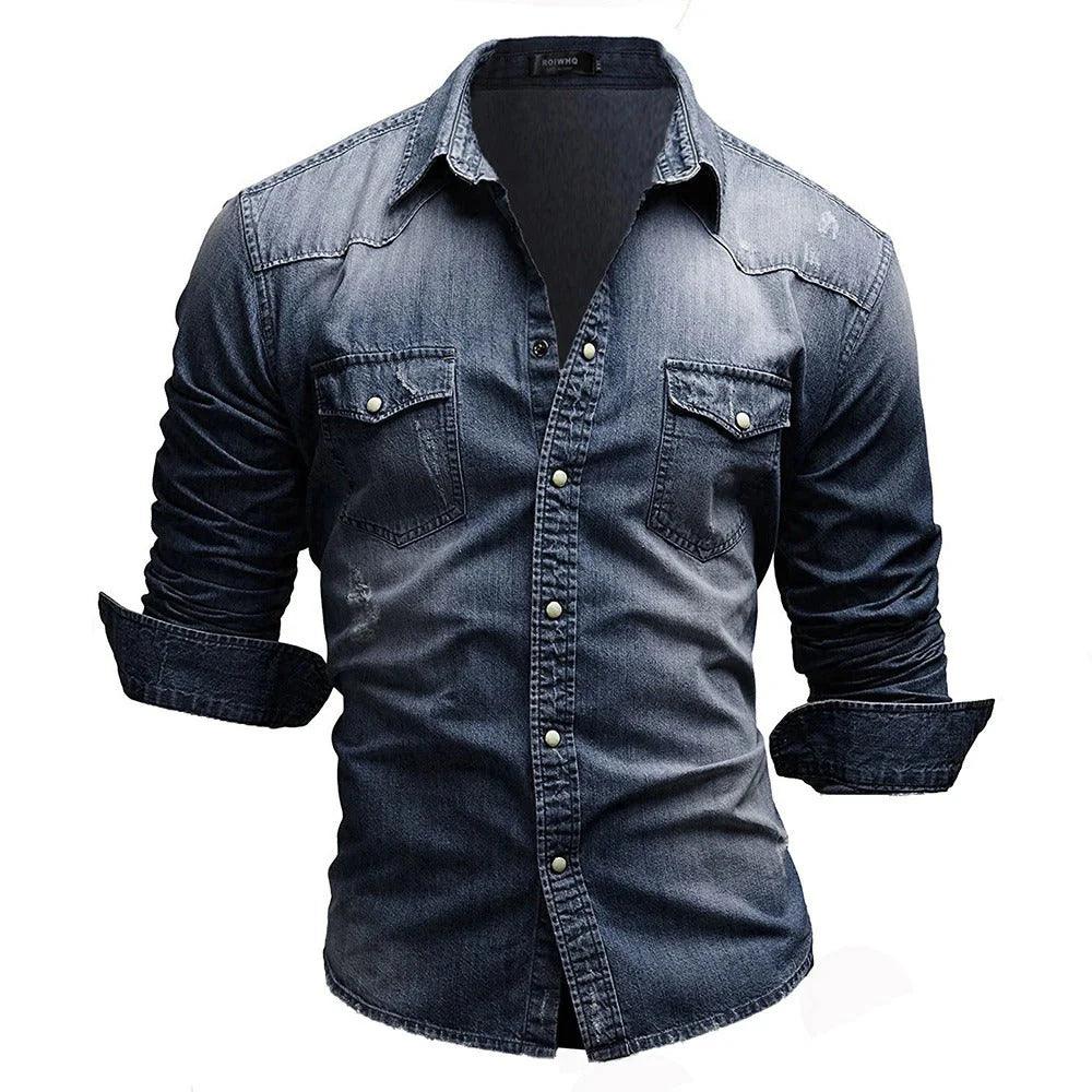 David™ - Retro Denim Shirt