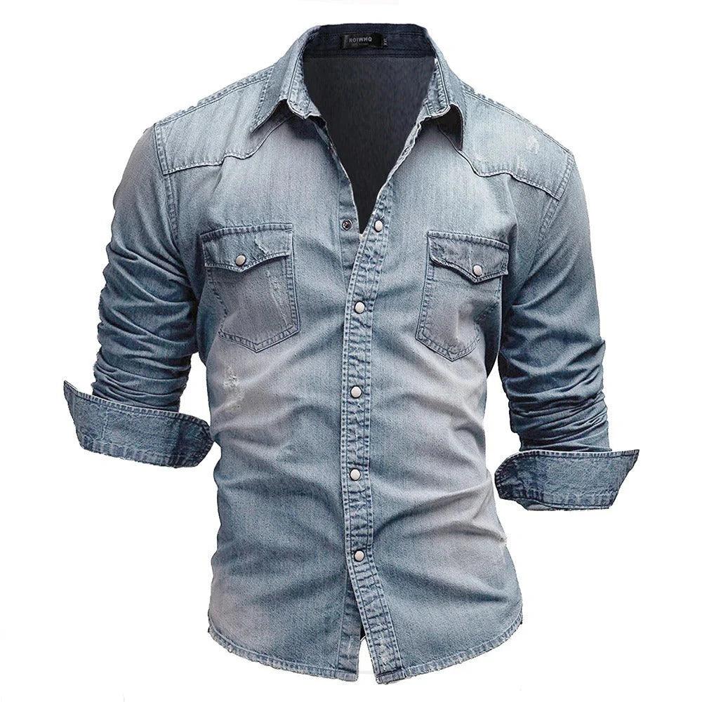 David™ - Retro Denim Shirt